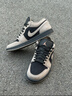 Jordan男休闲鞋乔丹AJ1 AIR JORDAN1摩卡小倒钩运动鞋IB7109-005黑棕43 实拍图
