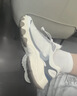 FILA 斐乐蘑菇鞋男鞋老爹鞋2026夏季新款鞋子休闲鞋复古运动鞋透气 雪白/鲨鱼皮灰-SA 42 实拍图