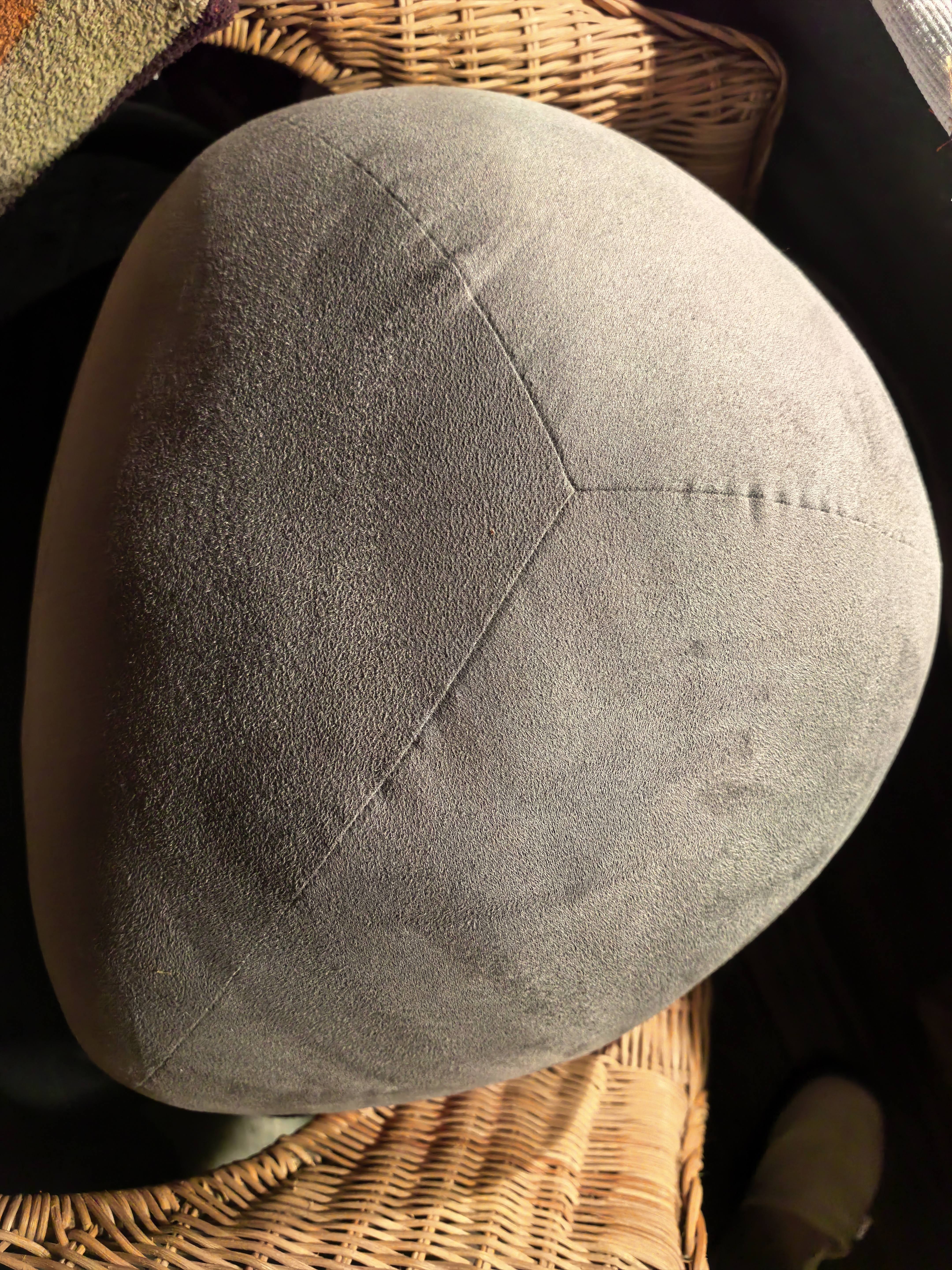 MUJI可当成腰垫使用的柔软靠垫 抱枕 腰托腰靠 炭灰色 35*35*35cm 实拍图