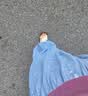 芷蘅间 雾霭藏青 唐风新中式汉服女夏季防晒外搭汉元素日常通勤轻汉服 灯笼裤 现货 M 实拍图