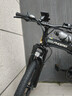 洛克兄弟（ROCKBROS）自行车车篮前车筐后货架菜篮子宠物筐加粗钢丝加大方口后挂可折叠 普通黑色 实拍图