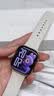 Apple/苹果 Watch S11 智能手表GPS款42毫米银色铝金属表壳雾紫色运动型表带M/L MEUU4CH/B 实拍图