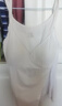 嫚熙（EMXEE）哺乳背心月子服纯棉孕妇喂奶巾防走光春秋孕妇吊带内衣女 【白色-无罩杯】纯棉款 L 实拍图