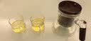 宣室堂泡茶壶家用茶壶新款飘逸杯耐热玻璃内胆泡茶杯一键茶水分离杯茶具 直把杯2只装130ml 实拍图