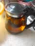 【京东物流】茶壶套装整套茶具大容量玻璃茶杯带滤网耐高温泡茶具 2000ML泡茶壶 1个 实拍图