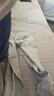 棉大班（MIANDABAN）儿童防蚊裤夏季薄款纯棉男宝宝开裆裤婴儿裤子幼童灯笼裤开档睡裤 深蓝+灰色 100 CM 实拍图