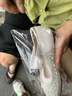 啄木鸟真皮镂空凉鞋女士妈妈鞋夏季新款平底网面透气单鞋女牛筋软底女鞋 米白色 37 实拍图