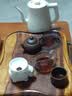 金灶（KAMJOVE） 茶艺专用泡茶烧水壶优雅长嘴电热水壶随手泡开水壶自动断电热水壶煮水壶家用1L 1L T-93（象牙白色） 实拍图