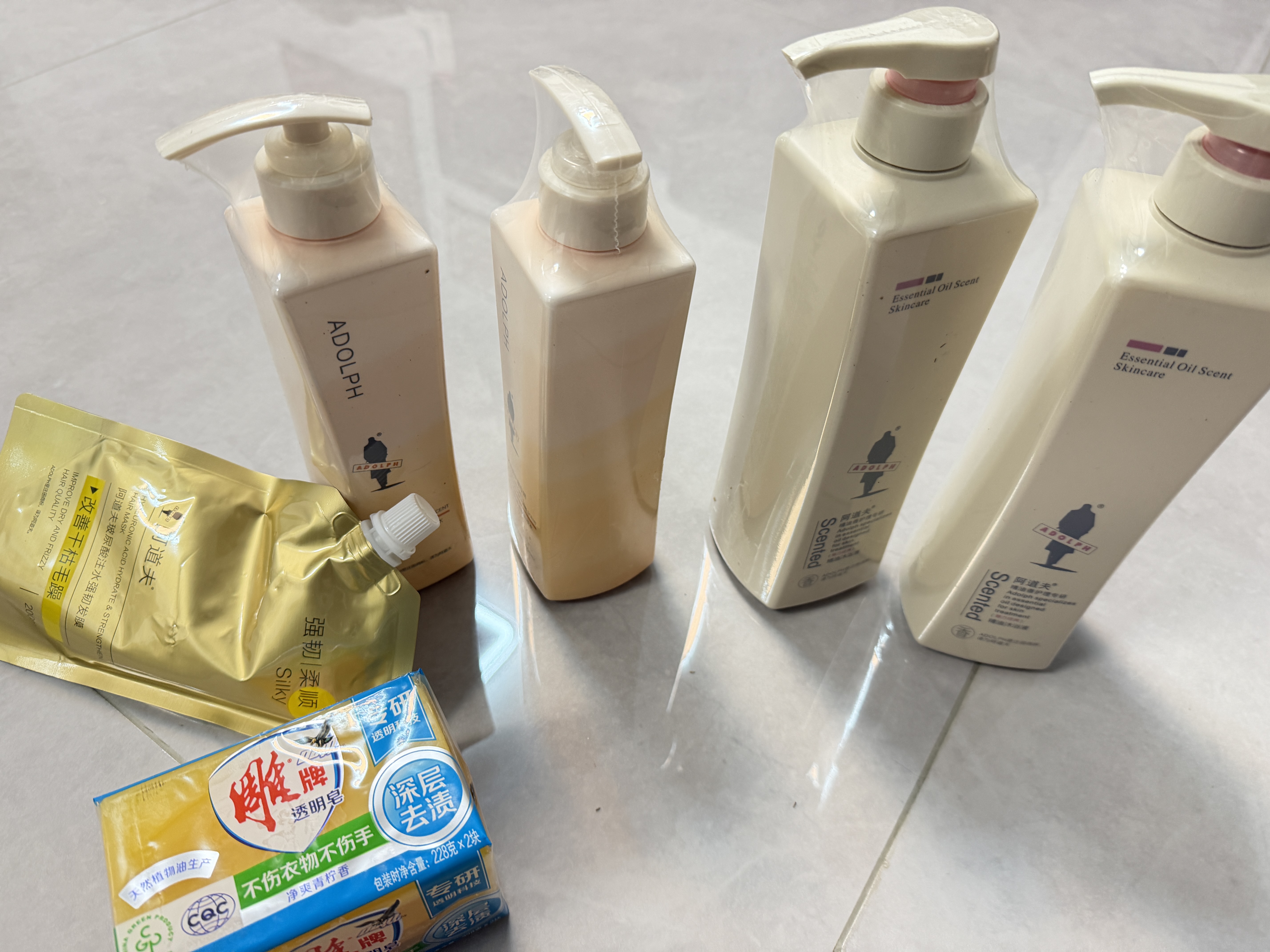 阿道夫柔顺丝滑洗发水420ml 抚顺毛躁 精油香氛洗发露官方正品 实拍图