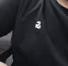 杰克·琼斯（JACK&JONES）26年男装新款【凉感】短袖T恤男士简约纯色透气打底耐洗半袖 E43纯黑色 常规 S （170） 实拍图