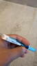 派通（Pentel ）BLN105按动蓝色中性笔高颜值0.5mm签字笔商务学生速干水笔水性笔文具 天蓝杆黑芯5支装 实拍图
