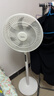 美的（Midea）【闪拆系列】一键闪电拆装直流变频家用语音电风扇一级能效静音落地扇大风力卧室立式电扇SDJ30BC 实拍图