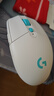 罗技（G）G304X 秒鲨-白色 无线鼠标 轻量化游戏鼠标 三角洲FPS无畏契约打瓦必备 实拍图