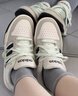 adidas ENTRAP美式校园风运动少年感复古篮球风板鞋男女阿迪达斯   白色/黑色/矾土棕   40 实拍图