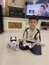 kidsdeer2026新款ai智能机器狗儿童玩具男孩女孩AI遥控仿生机器人生日礼物 AI模型+ai互动+知识问答+中英双语【礼盒】蓝 2026年最火的AI玩具男孩女孩3-4-5-6-7-8岁生日礼物 实拍图