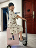 爱尔威（Airwheel）电动行李箱可骑行智能拉杆登机箱可坐可代步20英寸 SX豪华版一粉 实拍图
