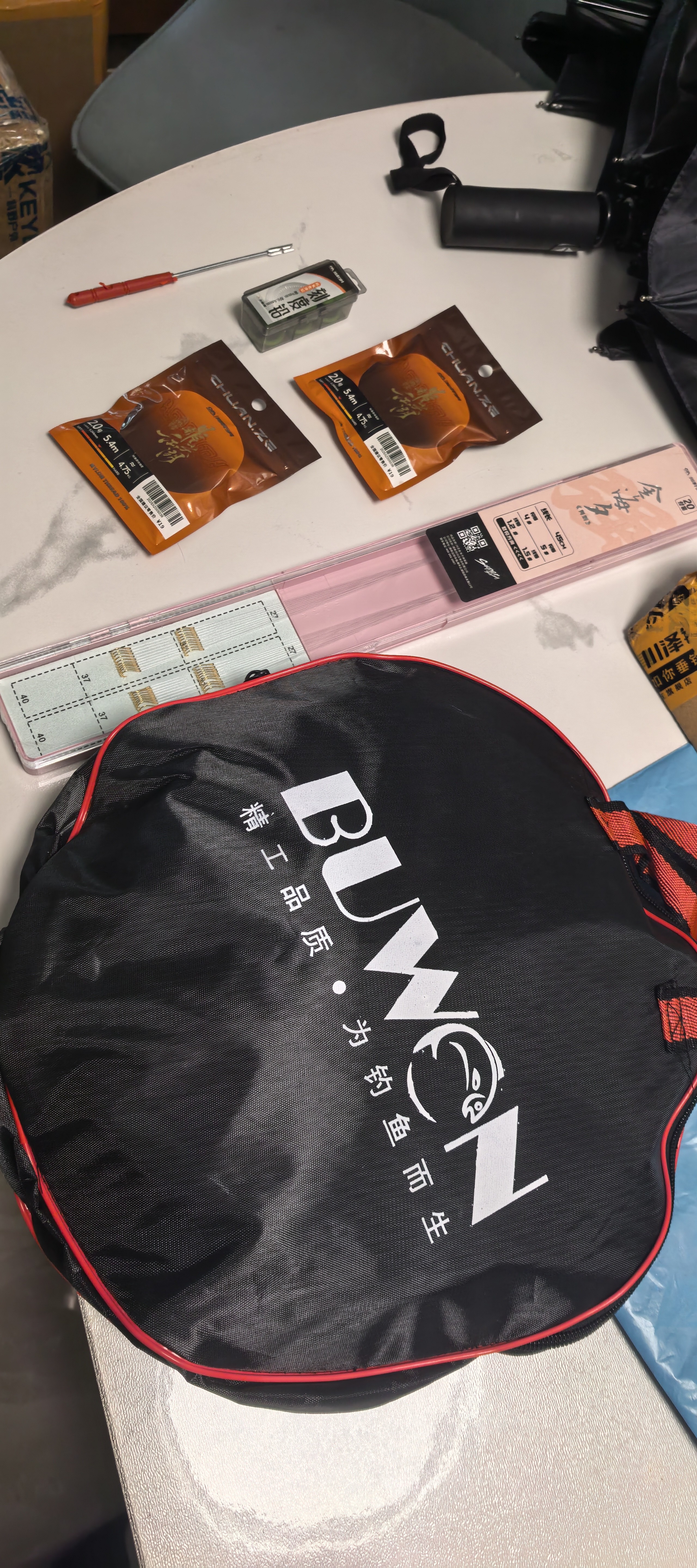川泽伊豆绑好子线双钩成品鱼钩套装金海夕仕挂鲫鲤鱼翘嘴小鱼钩鳊鱼钩 海夕有刺【钩4线1.2+钩5线1.5】 各10付【共20付盒装】 实拍图