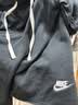 耐克（NIKE）男运动短裤7英寸 夏季 针织毛圈 五分裤 DX0767-010 黑 L 实拍图