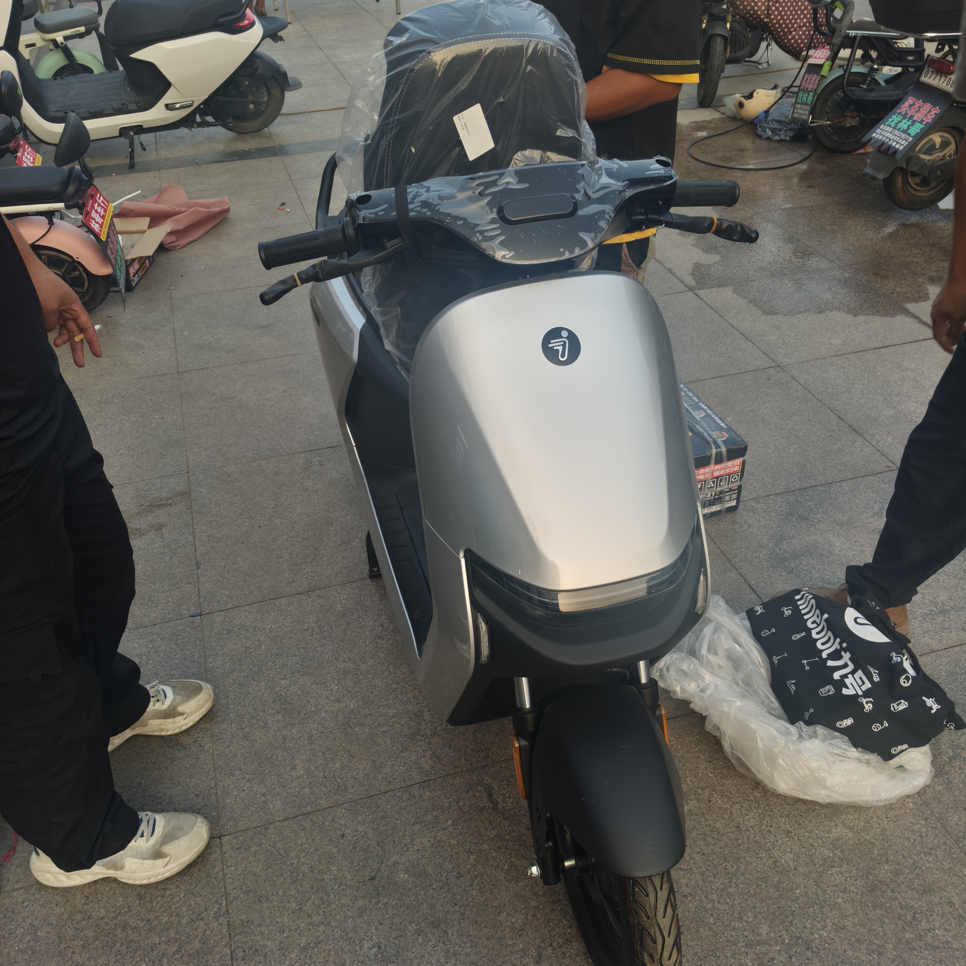 九号（Ninebot）电动车N70c 2025 电轻摩9号智能助力电瓶车 升级个性音效仪表【门店自提】 到门店选颜色 实拍图
