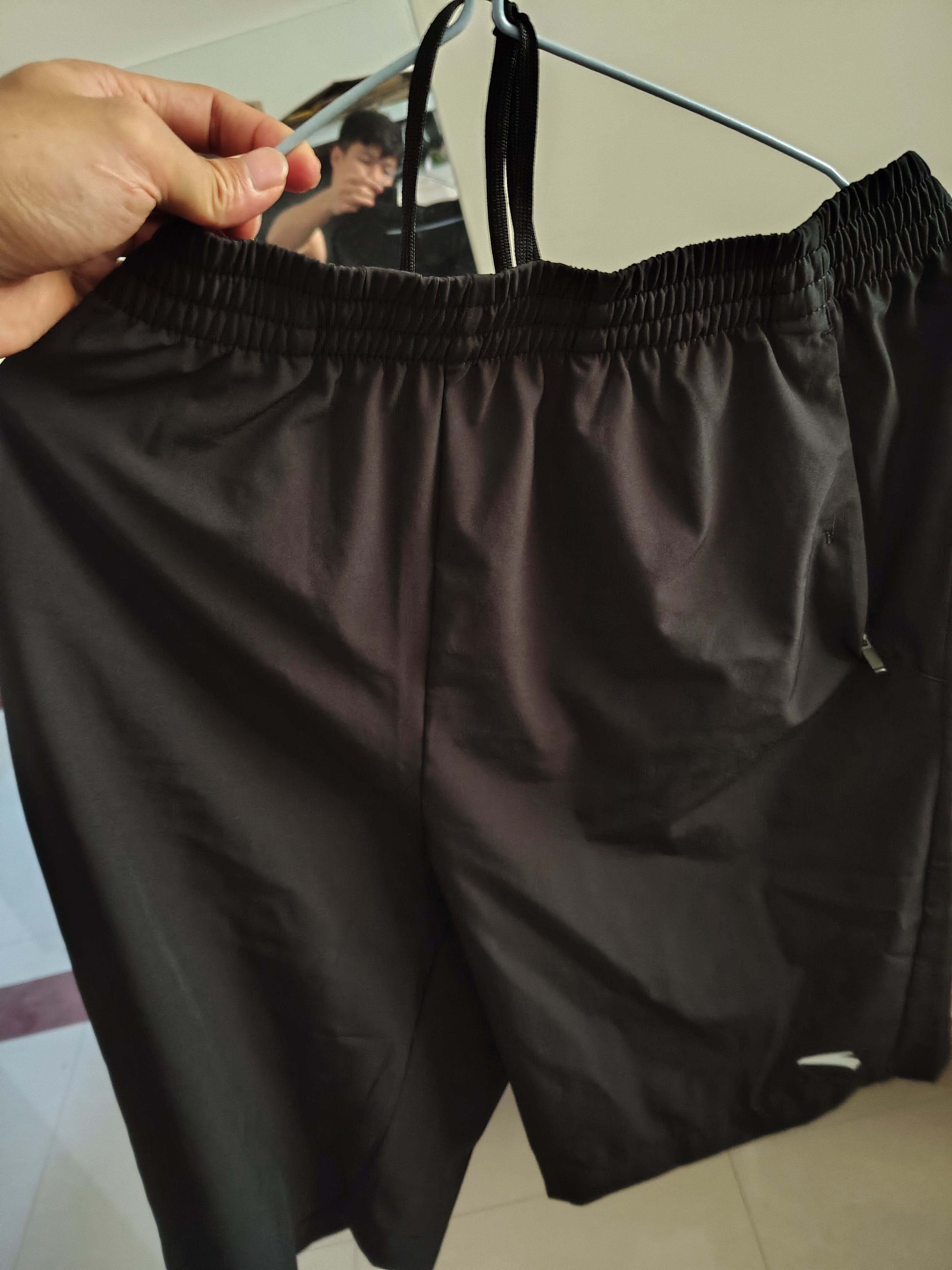 安踏速干运动短裤男夏季吸湿透气健身训练跑步户外休闲梭织五分裤 实拍图