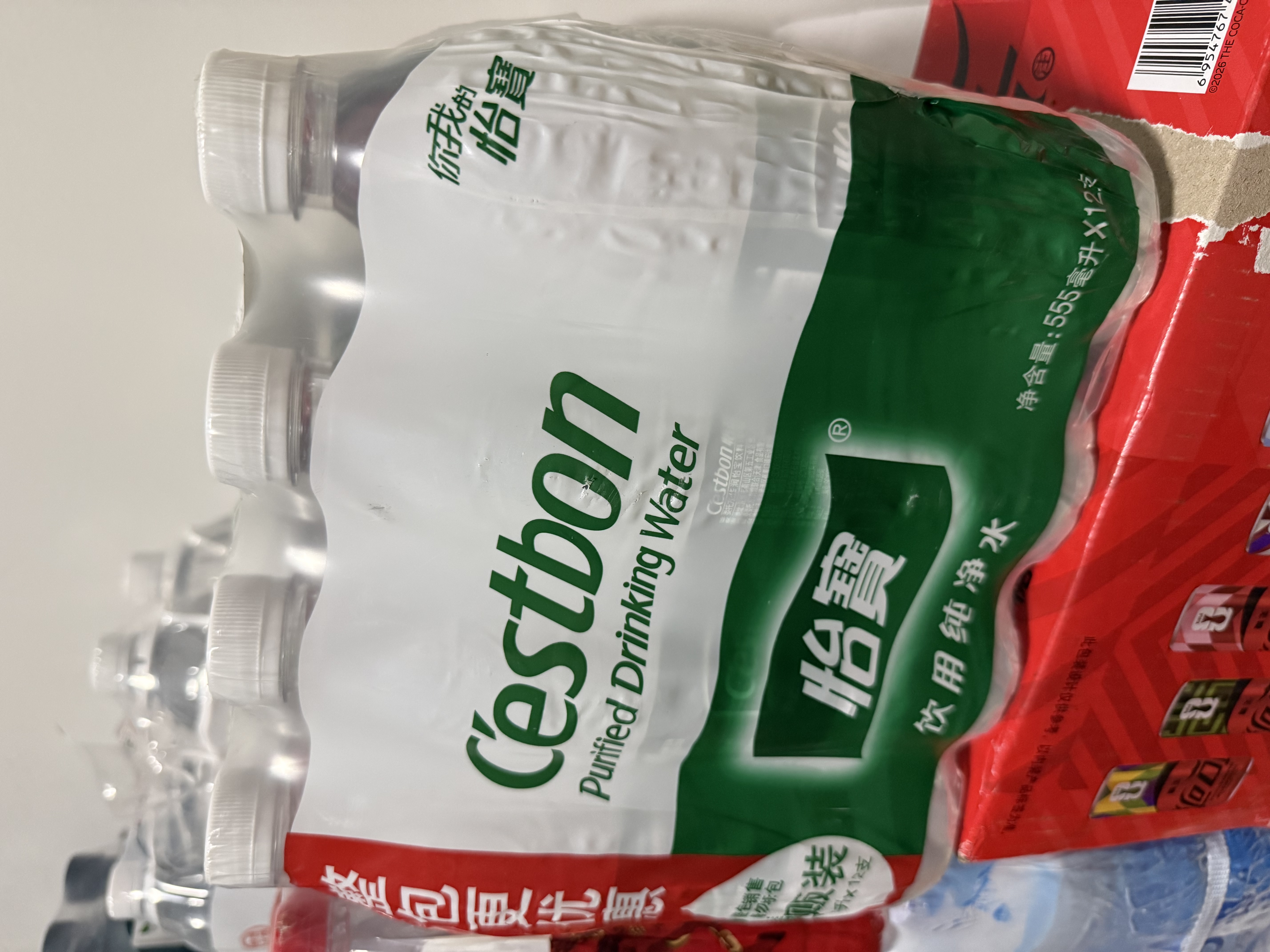 怡宝纯净水555ml*12瓶/塑包 多包装小瓶饮用水非矿泉水会议用水 12瓶 实拍图