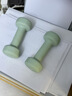Keep哑铃女士健身家用彩色浸塑环保手铃亚铃全身塑形浅绿1.5kg*2 实拍图