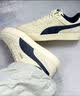 彪马（PUMA）经典透气休闲小白鞋男女款秋季运动板鞋CAVEN 391939 杏仁糖色-海军蓝-09 43 实拍图