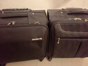 汉客万向轮拉杆箱男女商务旅行箱小行李箱子登机箱密码箱16英寸黑色 实拍图