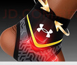 安德玛（Under Armour）护踝【两只】脚踝扭伤护具防崴脚恢复套护脚腕篮球踝关节固定支具 实拍图