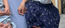 优衣库童装女童针织迷你裙裤短裙短裤半裙484924 69 藏青色 160 实拍图