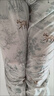 嫚熙（EMXEE）孕妇睡衣产后哺乳春秋季款月子服棉质家居服套装 晨曦庄园-两件套(不带哺乳口) L【适合115-135斤】 实拍图
