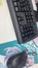 双飞燕（A4TECH）KB-8 104键有线办公键盘鼠标套装USB电脑通用PS2圆口商务家用轻音防水套件 [KB-8+OP-520]键鼠套装USB接口 实拍图