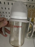 贝亲（Pigeon）自然离乳 PPSU重力球吸管双把手奶瓶 240mL 6月+ AA252 实拍图