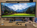 KTC 34英寸准4K180Hz 曲面带鱼屏 99%sRGB  Switch2外接 升降壁挂游戏电竞显示器 H34S17-2 实拍图