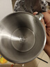 金钥匙304不锈钢学生水杯学校家用口杯防摔带手柄茶杯学生款带盖GK-KB90 实拍图