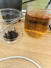 雅集茶具耐热玻璃过滤加厚茶杯玻璃水杯锤纹玻璃杯茶水分离杯泡茶杯子 实拍图