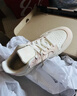 adidas「T头鞋」BARREDA板鞋德训鞋男女阿迪达斯轻运动 粉色/汉玉白/树脂黄   38 实拍图
