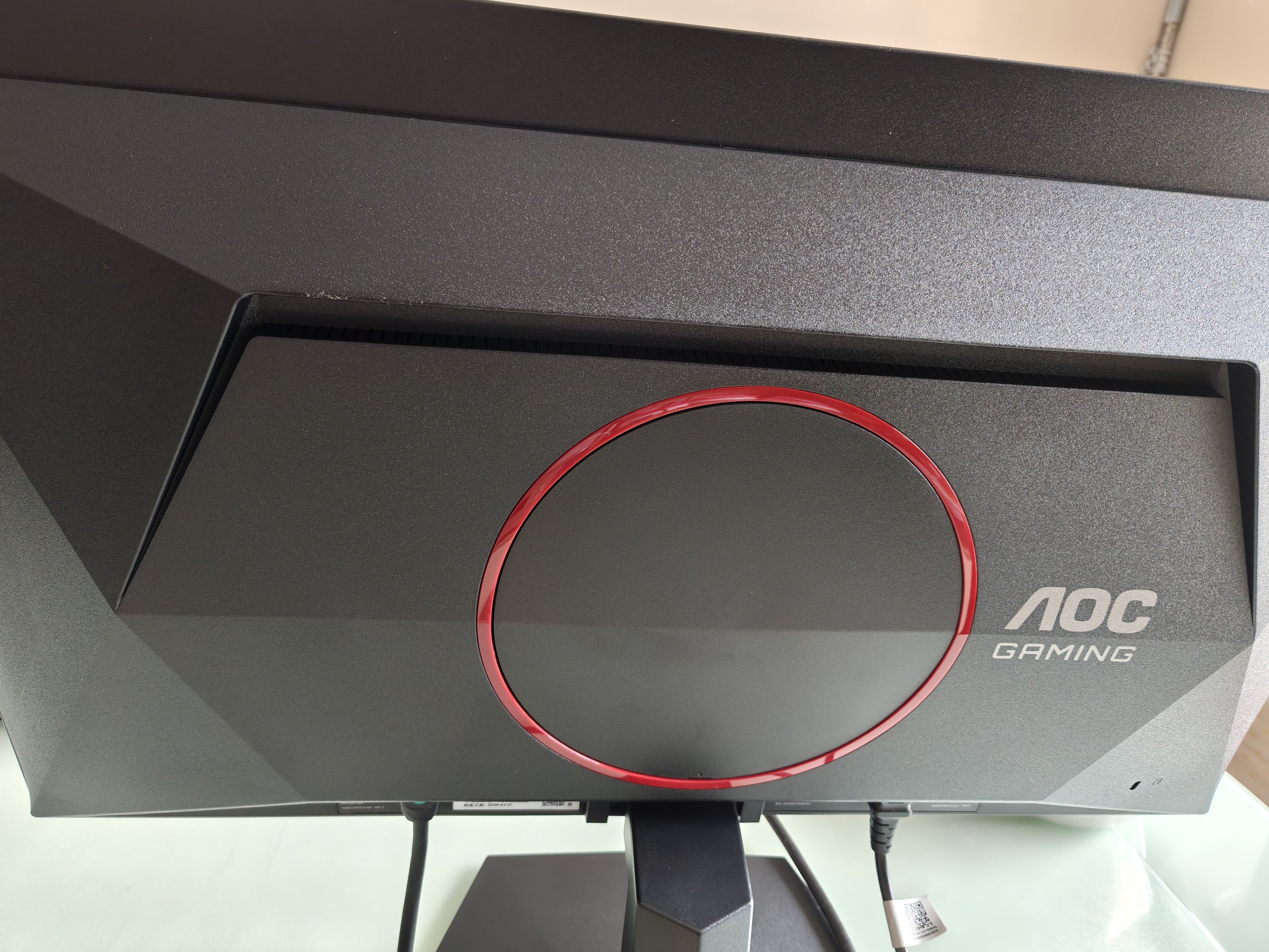 AOC 27英寸2K 原生240Hz QD-OLED 原生10Bit 0.03ms HDR 硬件低蓝光 电竞游戏FPS显示器 Q27G41ZDF 实拍图