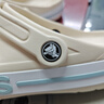 卡骆驰（CROCS）贝雅卡骆班洞洞鞋|205089 冬日白/彩色-1LI   41 /42(260mm)   实拍图