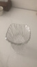 墨斗鱼花瓶轻奢玻璃高22cm大口径透明摆件郁金香富贵竹培容器生日礼物 实拍图