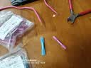 际工防水电线连接器接线端子热缩带胶阻燃中接管接头紫铜中间端子 BHT1.25红色20只(0.5-1.5平方) 实拍图