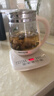 九阳（Joyoung）0胶水养生壶 1.5L煮茶器 玻璃花茶壶 316不锈钢烧水壶电热水壶 WY301 实拍图