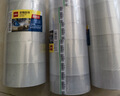 得力（deli）手持封箱器打包器胶带底座 适用胶带宽度60mm内大号胶带切割机 办公用品 黑800 实拍图