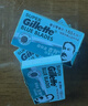 吉列（Gillette）双面刀片蓝吉列经典不锈钢刀片老式剃须刀手动 蓝吉列20片装（共4小盒） 实拍图