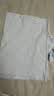 优衣库竹节纱V领T恤/短袖女装纯棉打底休闲百搭26春夏新款483460 483460/60浅蓝色 L 实拍图