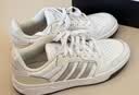 adidas ENTRAP美式校园风运动少年感复古篮球风板鞋男女阿迪达斯 米白色/灰色   36 实拍图