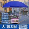八海鸟遮阳伞户外太阳伞摆摊专用大雨伞加固加厚结实抗风庭院广告帐篷伞 实拍图
