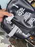 适于铃木本田雅马哈钱江宗申力帆豪江125摩托车油箱包150太子五羊款工具包三轮车通用骑士包油箱套大码 0.6厚PVC黑色带包 实拍图