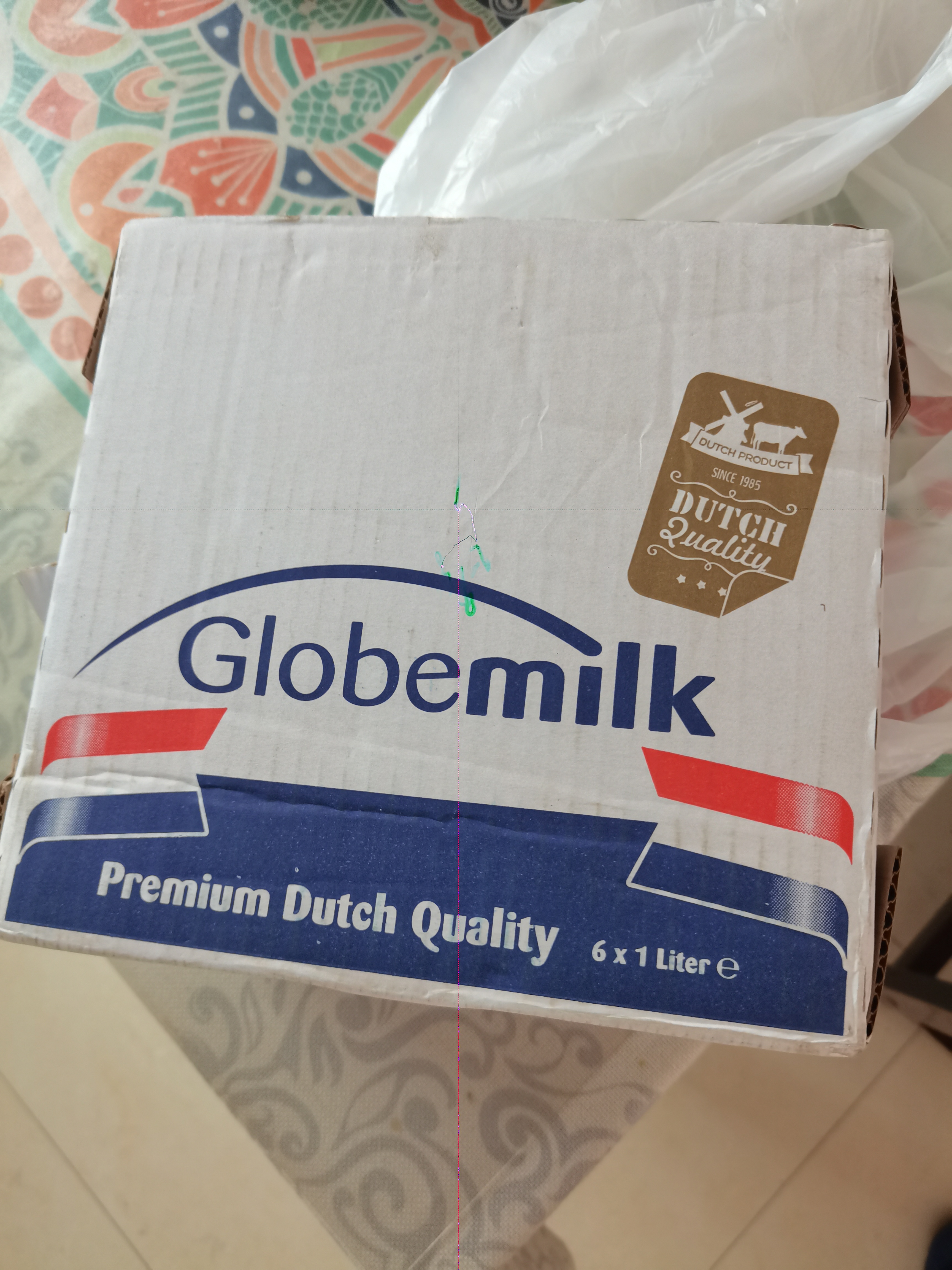 荷高（Globemilk）全脂纯牛奶1L*6 荷兰原装进口 高钙3.7乳蛋白 实拍图