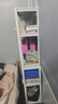 家惠优选书架书柜落地家用钢制图书置物架收纳架五层90*30*160cm 实拍图